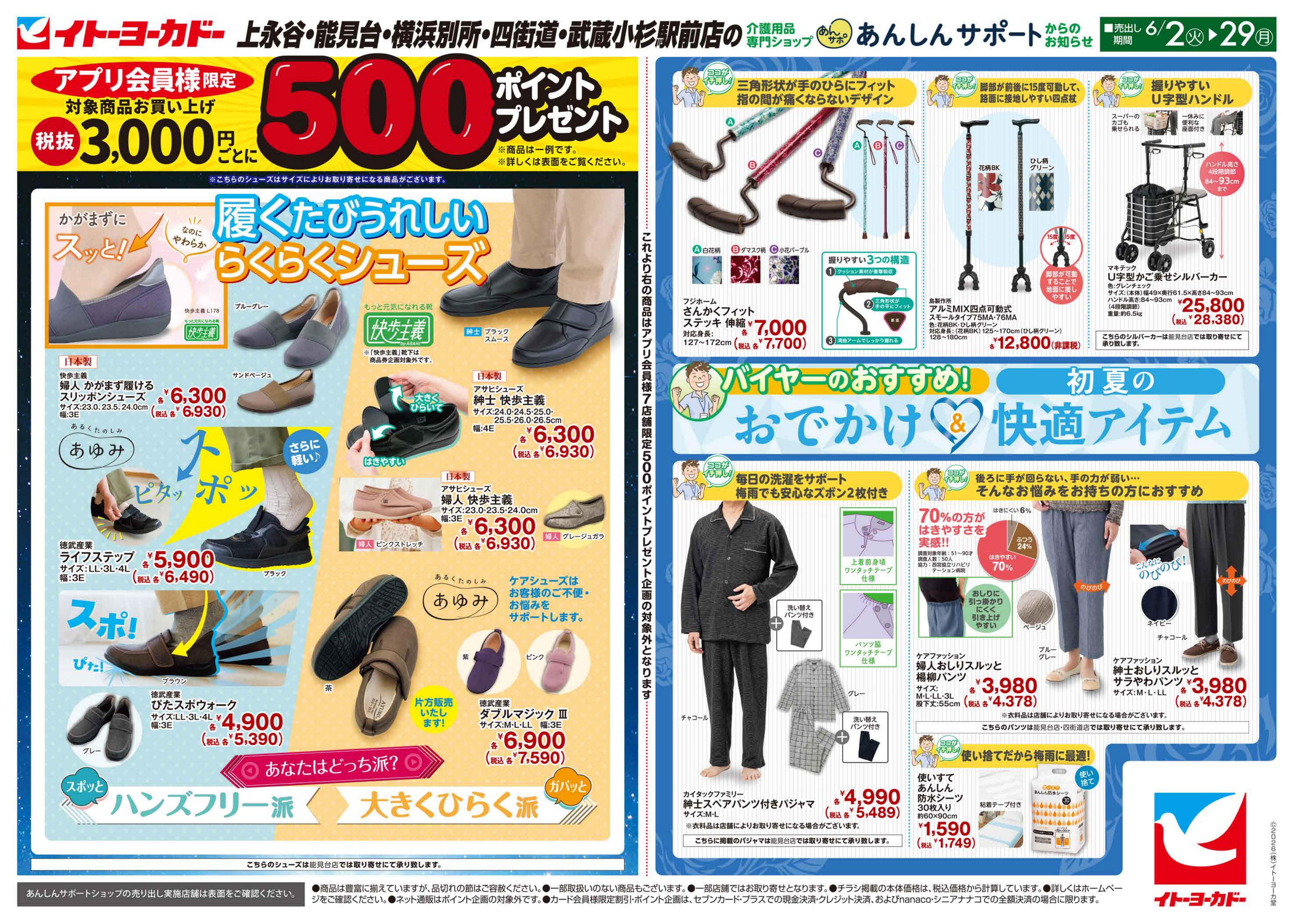 イトーヨーカドー 能見台店 6/2(火)〜6/29(月)　あんしんサポートチラシのチラシ 2/2ページ